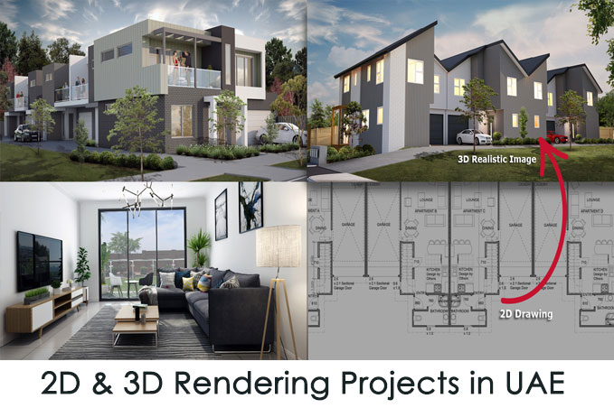 3d rendering in dubai