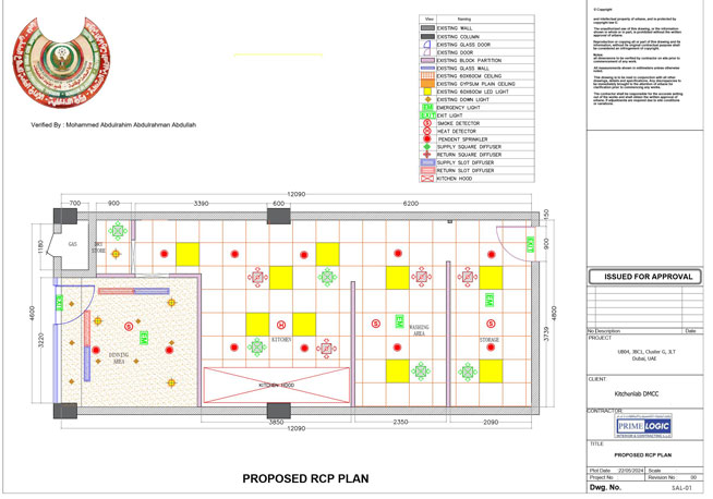 dcd approved 2d drawings in dubai