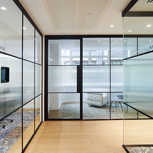 glass partition dubai